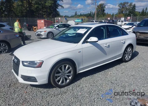 2014 Audi A4 2.0T Premium from USA, damaged, VIN WAUBFAFL3EA063087